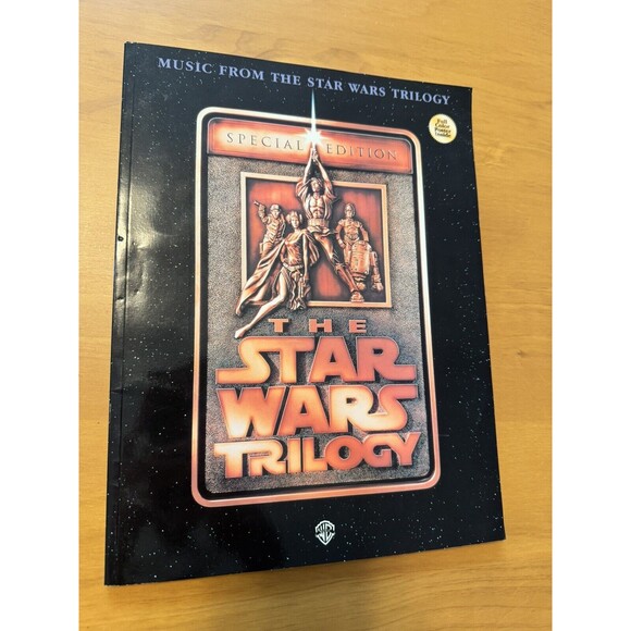 Star Wars Other - Sheet Music Book FROM THE STAR WARS TRILOGY PIANO BOOK With Poster George Lucas